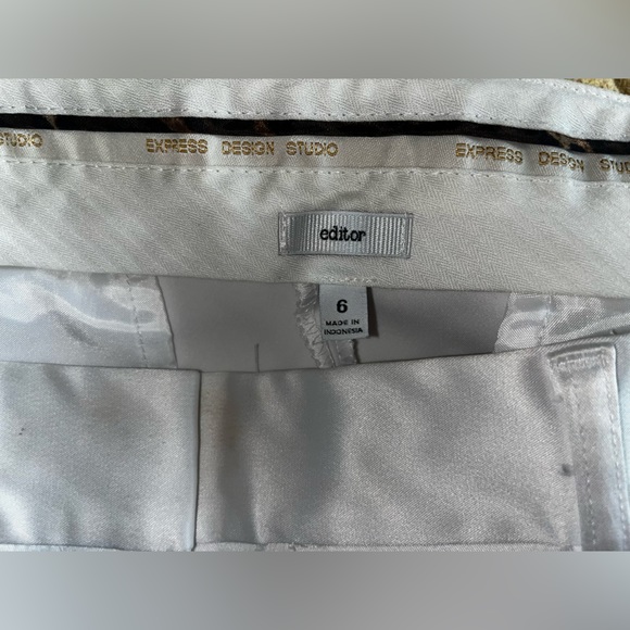 White Editor Slacks - Picture 2 of 3